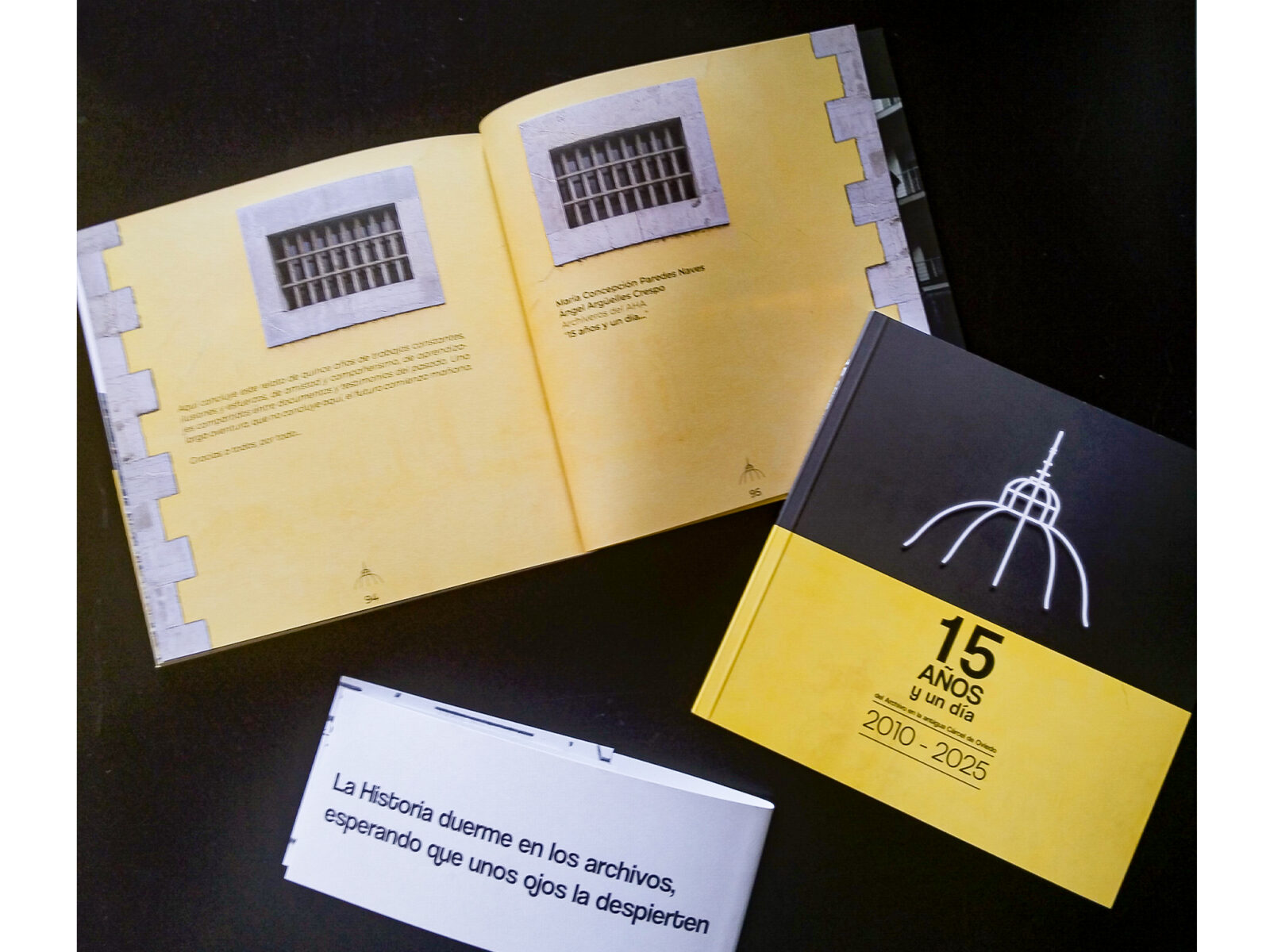Diseño, fotografía y maquetación de publicación «Quince años y un día» para Archivo Histórico Provincial de Asturias